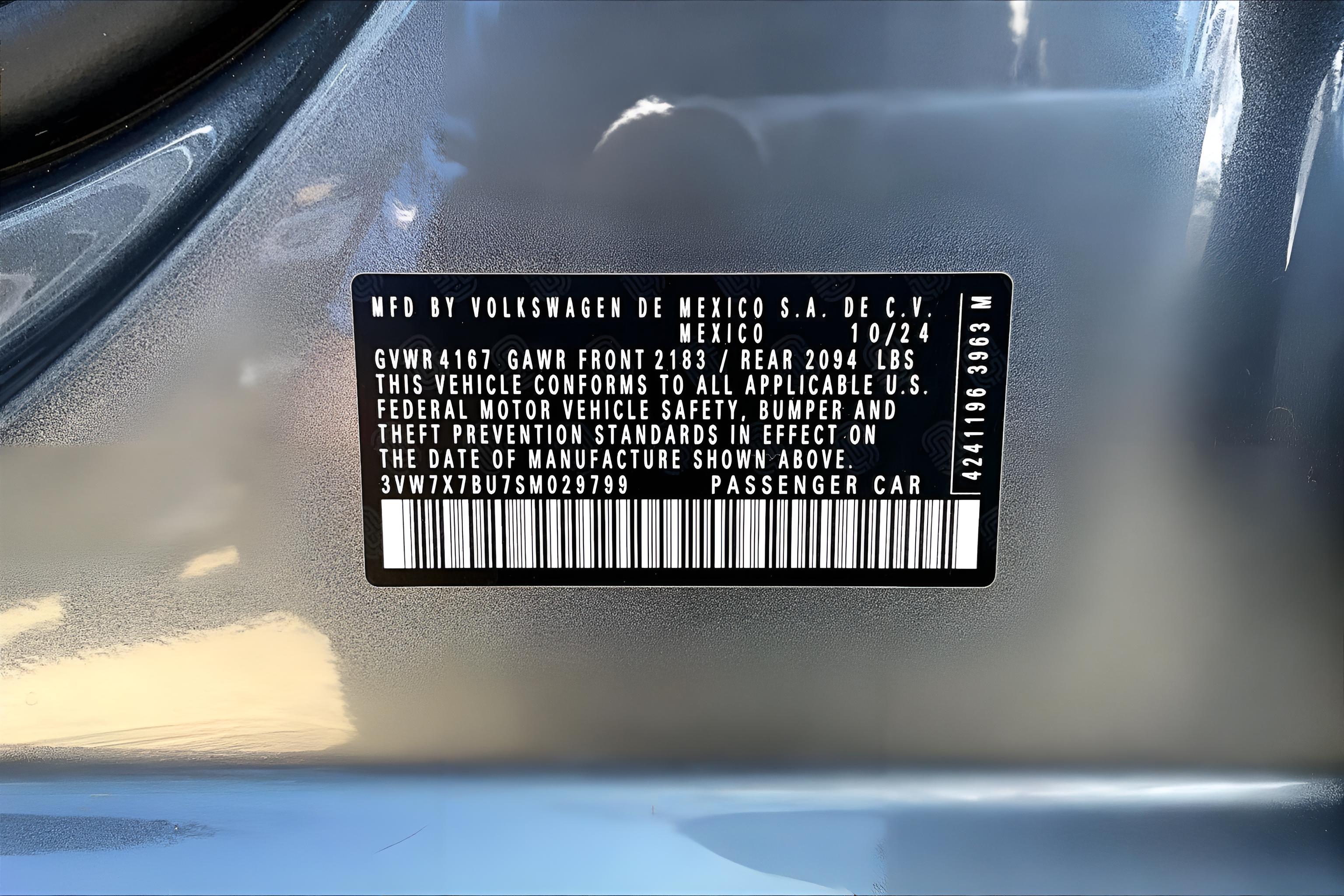 2025 Volkswagen Jetta SE