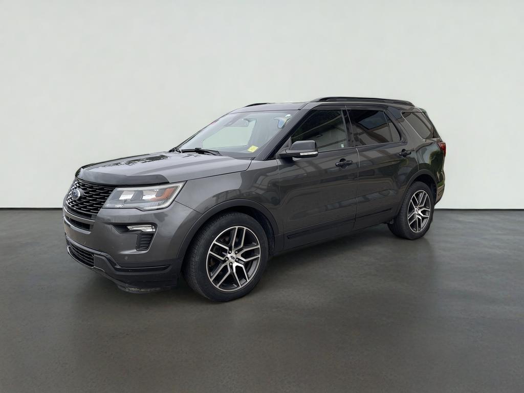 Used 2019 Ford Explorer Sport with VIN 1FM5K8GT6KGA87360 for sale in Gaylord, MI