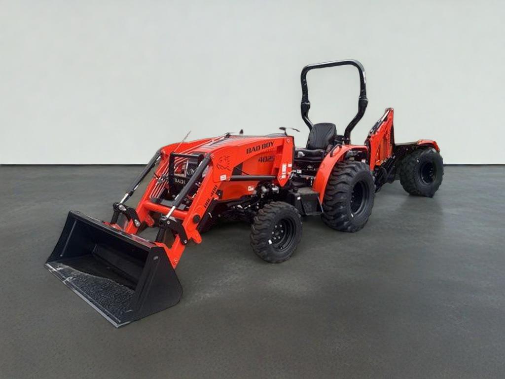 2026 Bad Boy 4025H Loader Backhoe w industrial tires 4x4