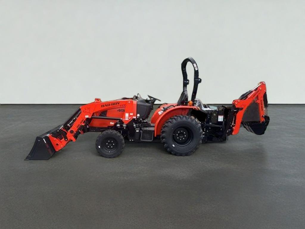 2026 Bad Boy 4025H Loader Backhoe w industrial tires 4x4