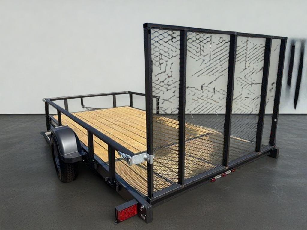 2026 Karavan 12 Ft steel w/wood deck tariler Khu29907212bt