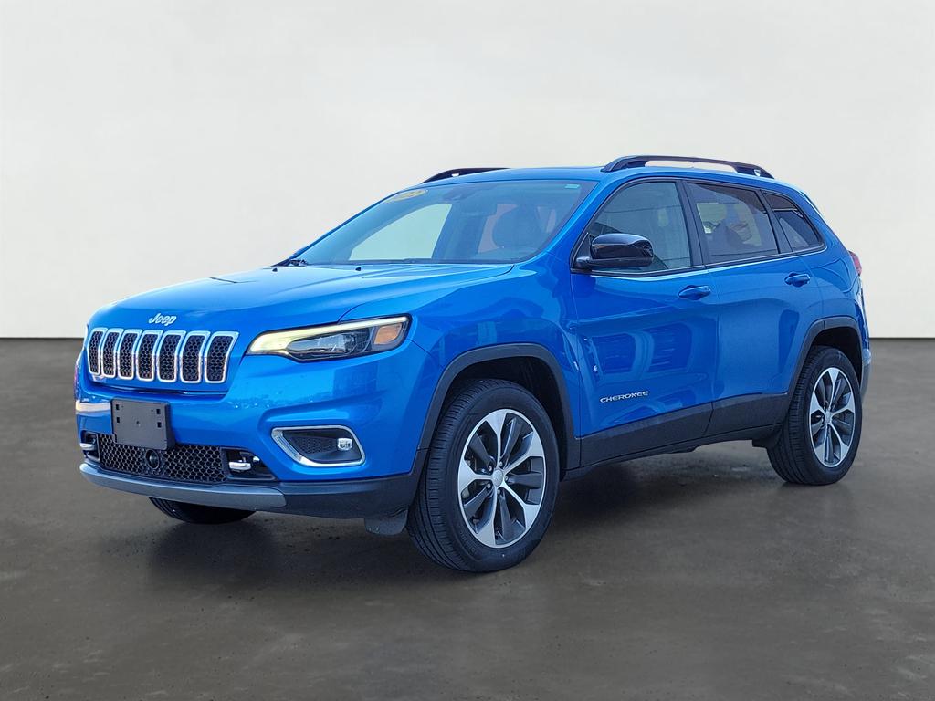 Used 2022 Jeep Cherokee Limited with VIN 1C4PJMDX7ND550936 for sale in Springfield, MI