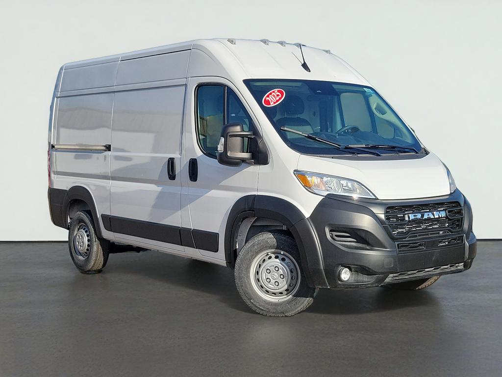2025 RAM ProMaster 2500 Cargo Van Tradesman High Roof 136' WB w/Pass Seat