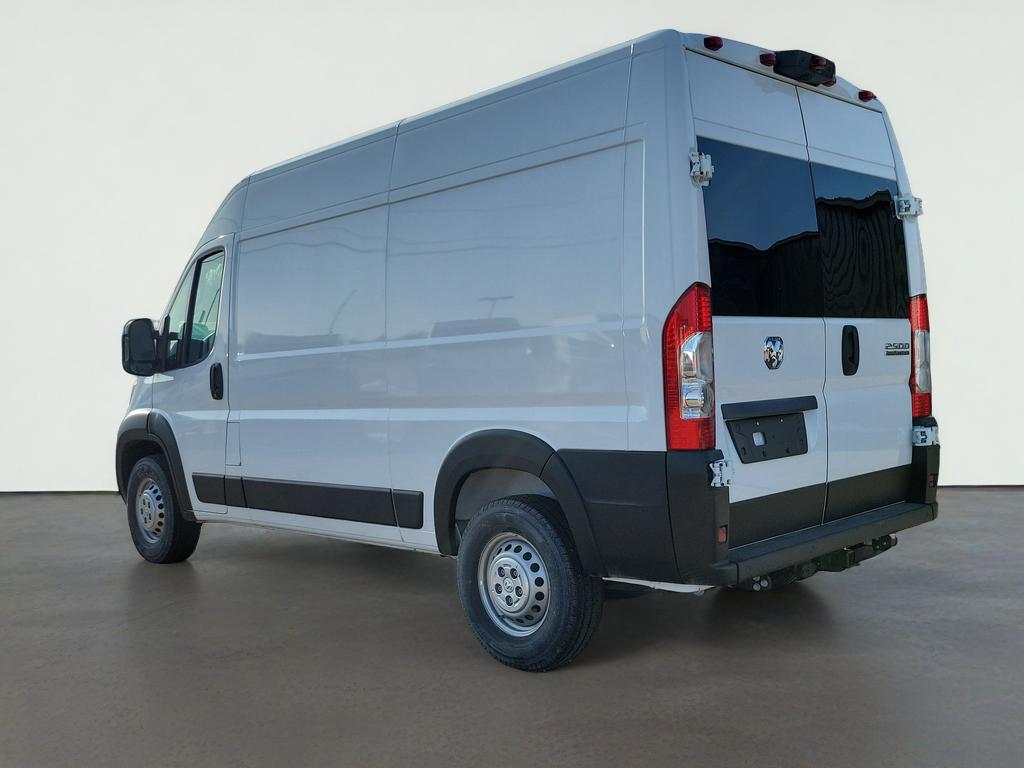2025 RAM ProMaster 2500 Cargo Van Tradesman High Roof 136' WB w/Pass Seat
