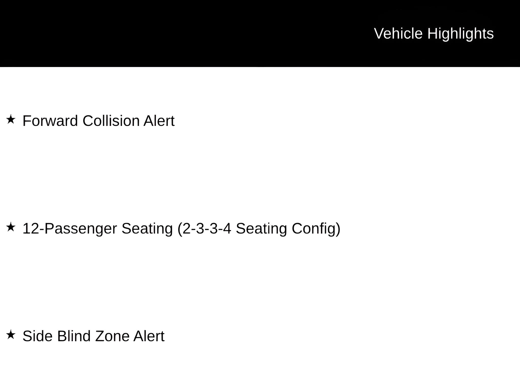 2025 Chevrolet Express Passenger 1LT