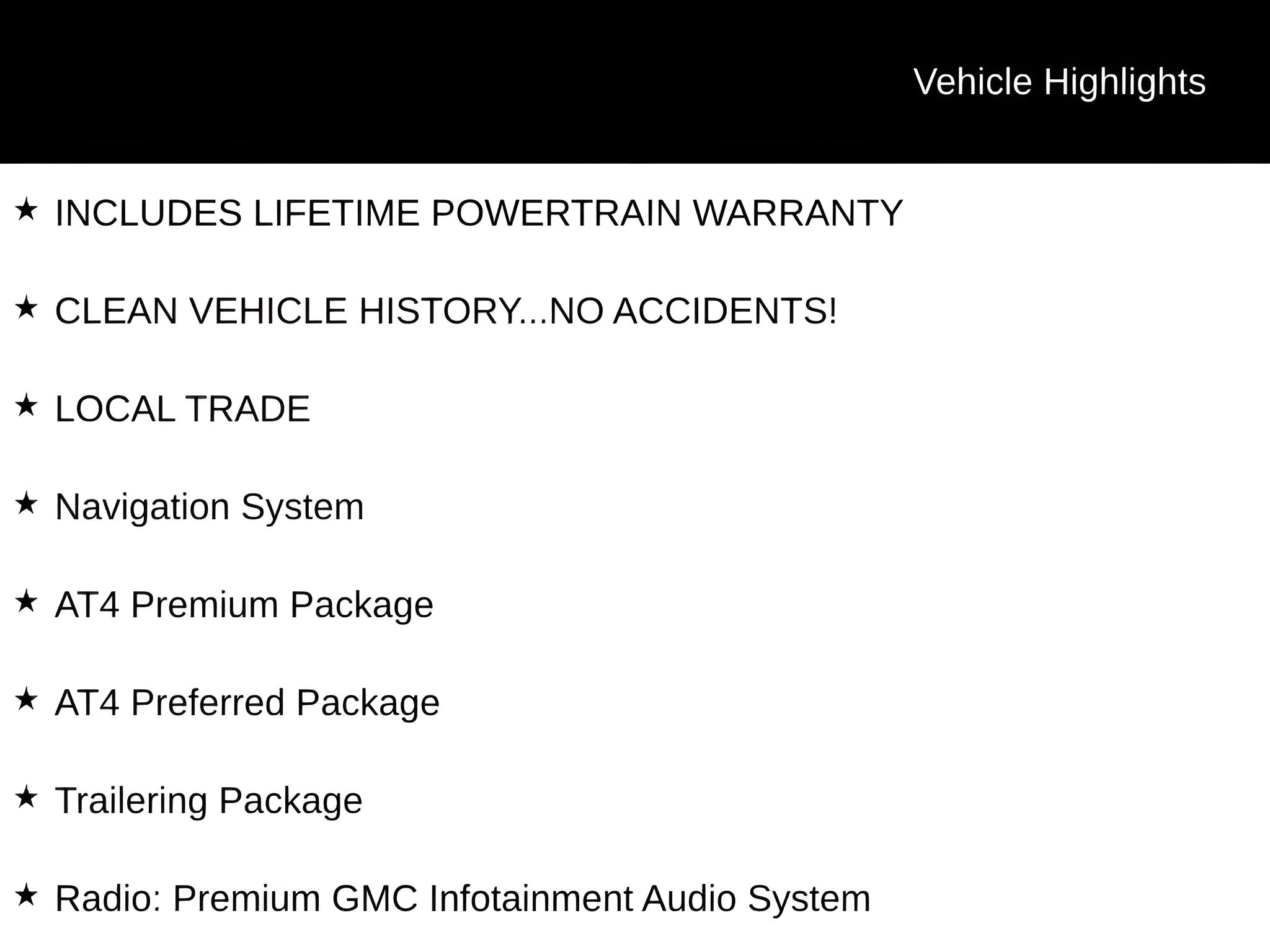 2023 GMC Sierra 1500 AT4