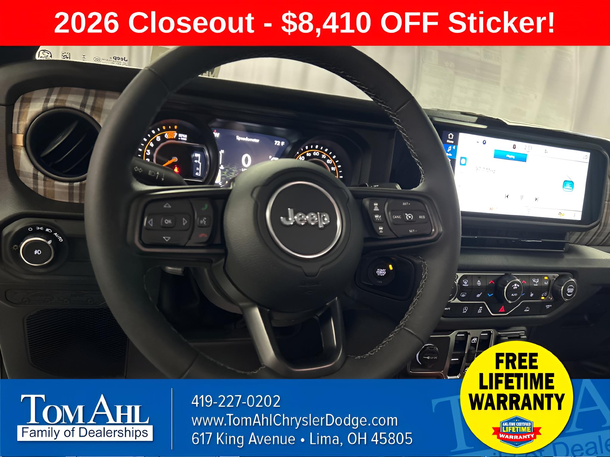 2026 Jeep Wrangler WRANGLER 4-DOOR 85TH ANNIVERSARY EDITION