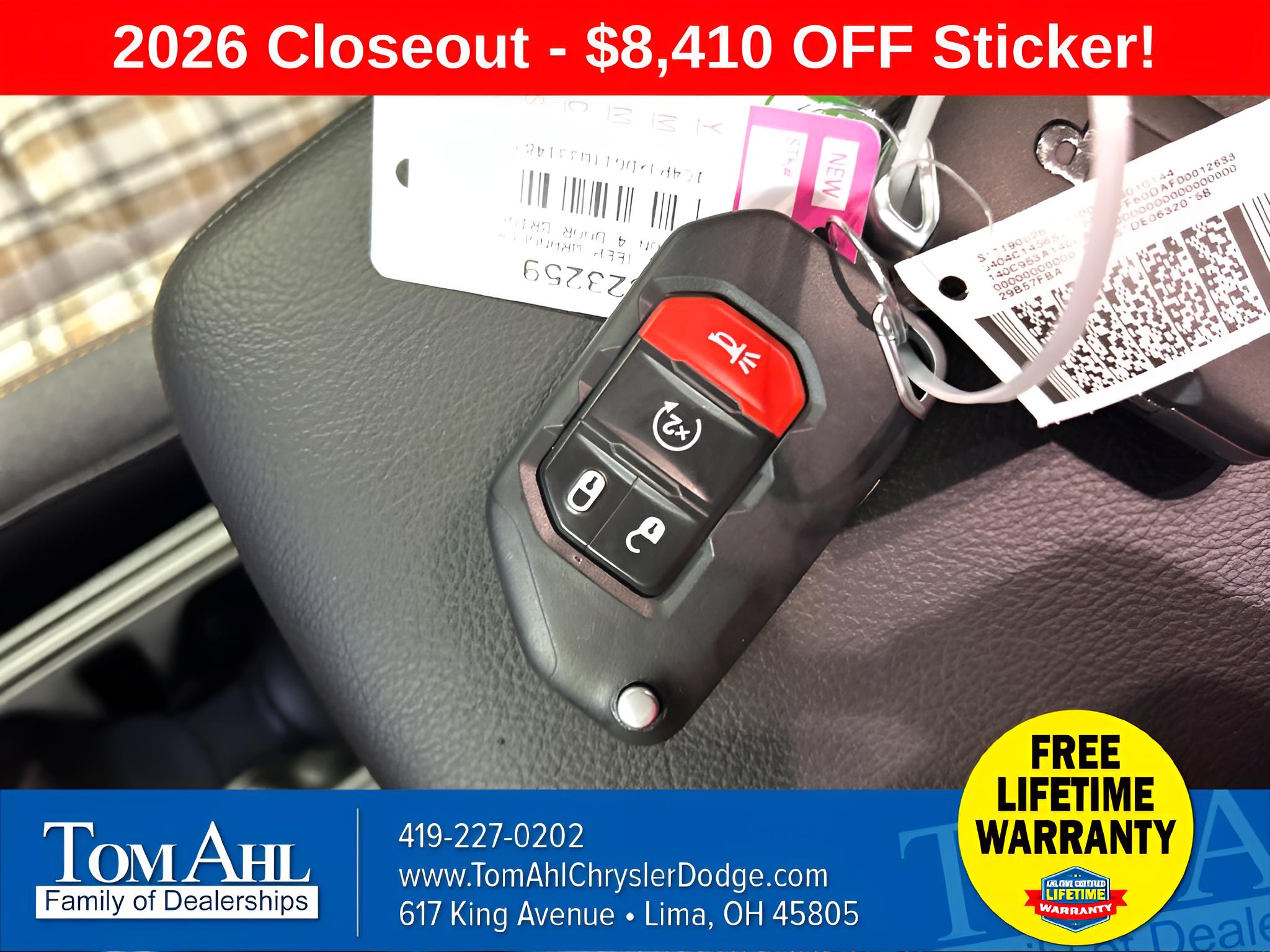 2026 Jeep Wrangler WRANGLER 4-DOOR 85TH ANNIVERSARY EDITION