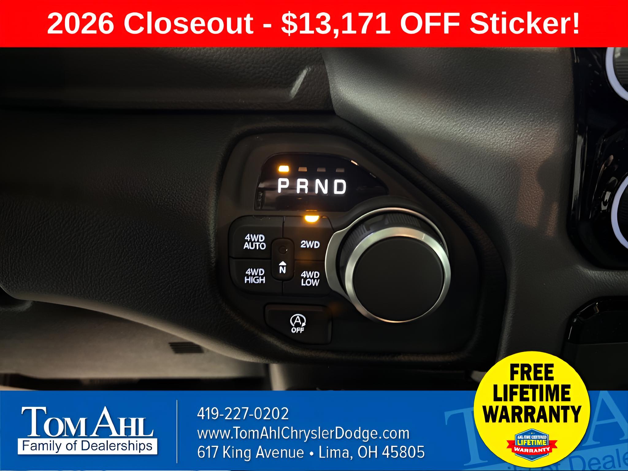 2026 RAM Ram 1500 RAM 1500 BIG HORN CREW CAB 4X4 5'7' BOX
