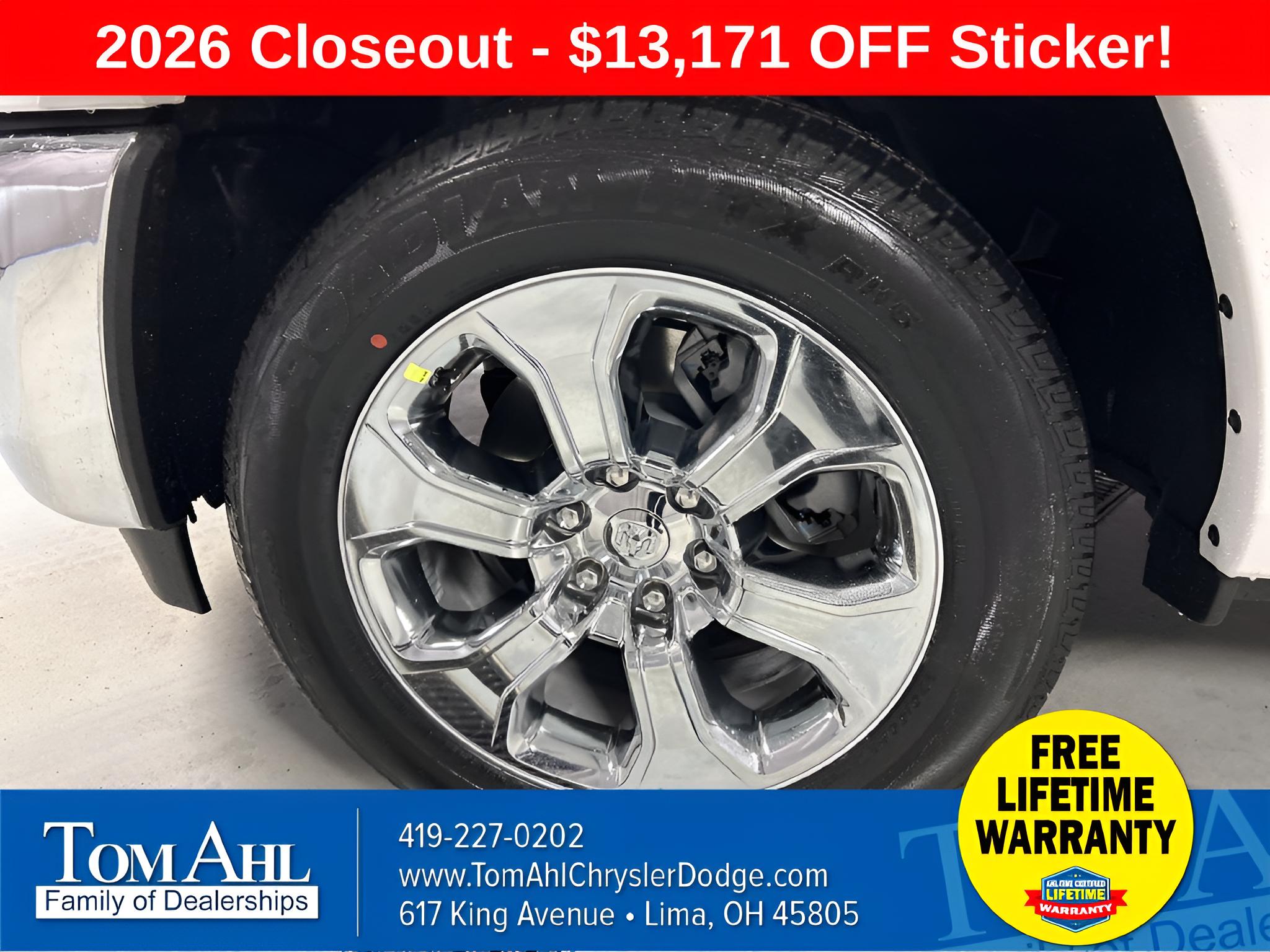 2026 RAM Ram 1500 RAM 1500 BIG HORN CREW CAB 4X4 5'7' BOX