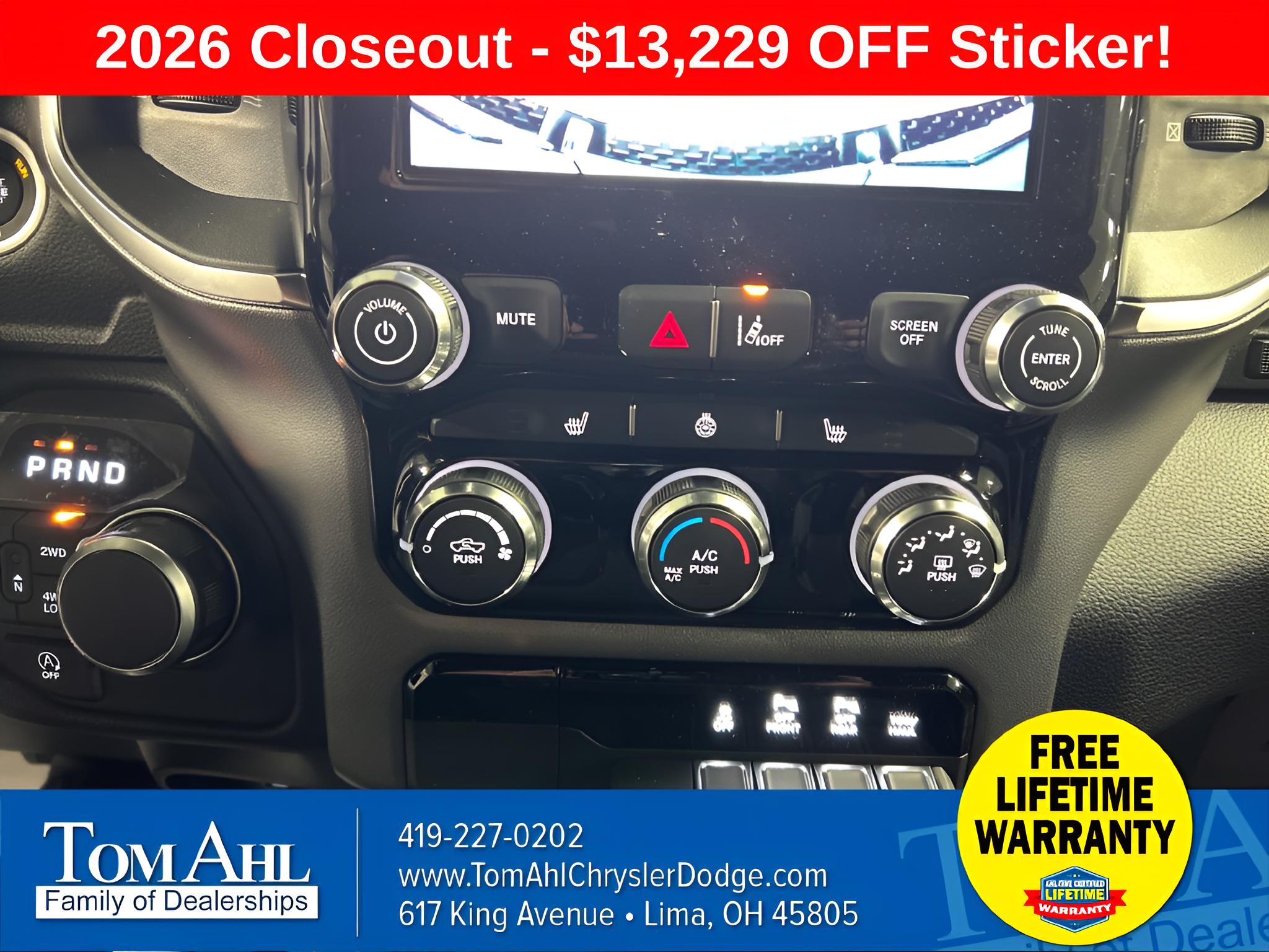 2026 RAM Ram 1500 RAM 1500 BIG HORN CREW CAB 4X4 5'7' BOX