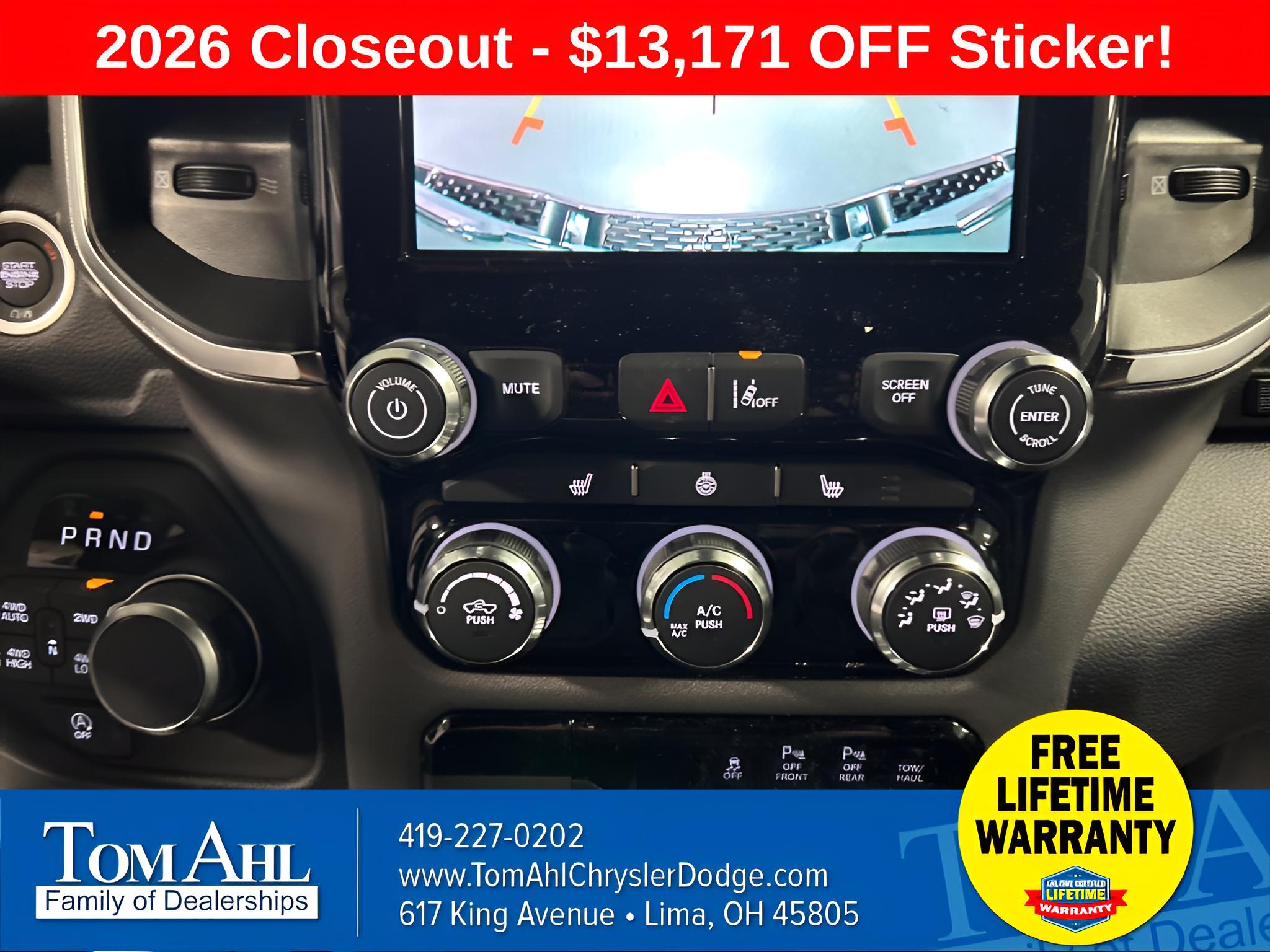 2026 RAM Ram 1500 RAM 1500 BIG HORN CREW CAB 4X4 5'7' BOX