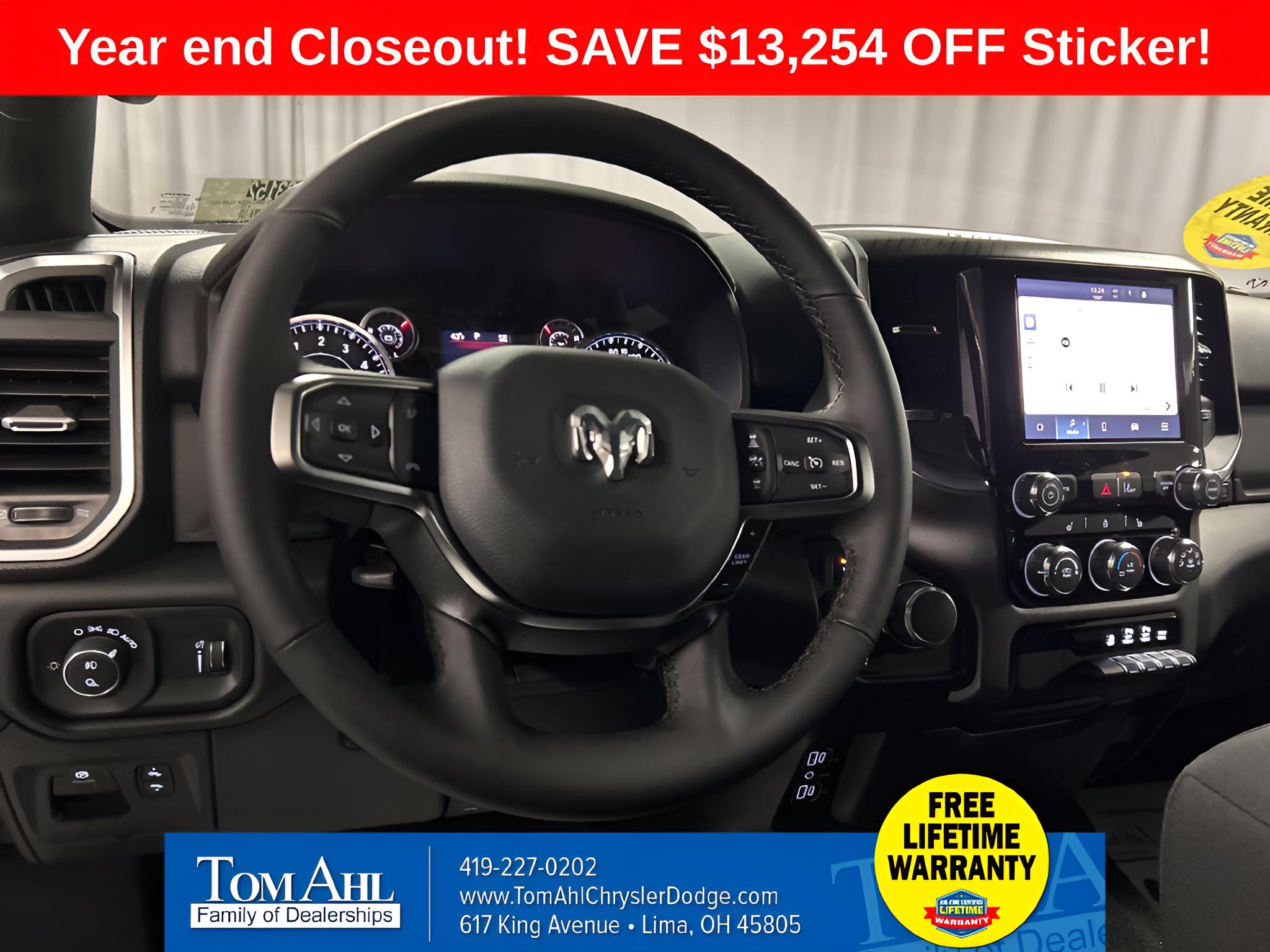 2026 RAM Ram 1500 RAM 1500 BIG HORN CREW CAB 4X4 5'7' BOX