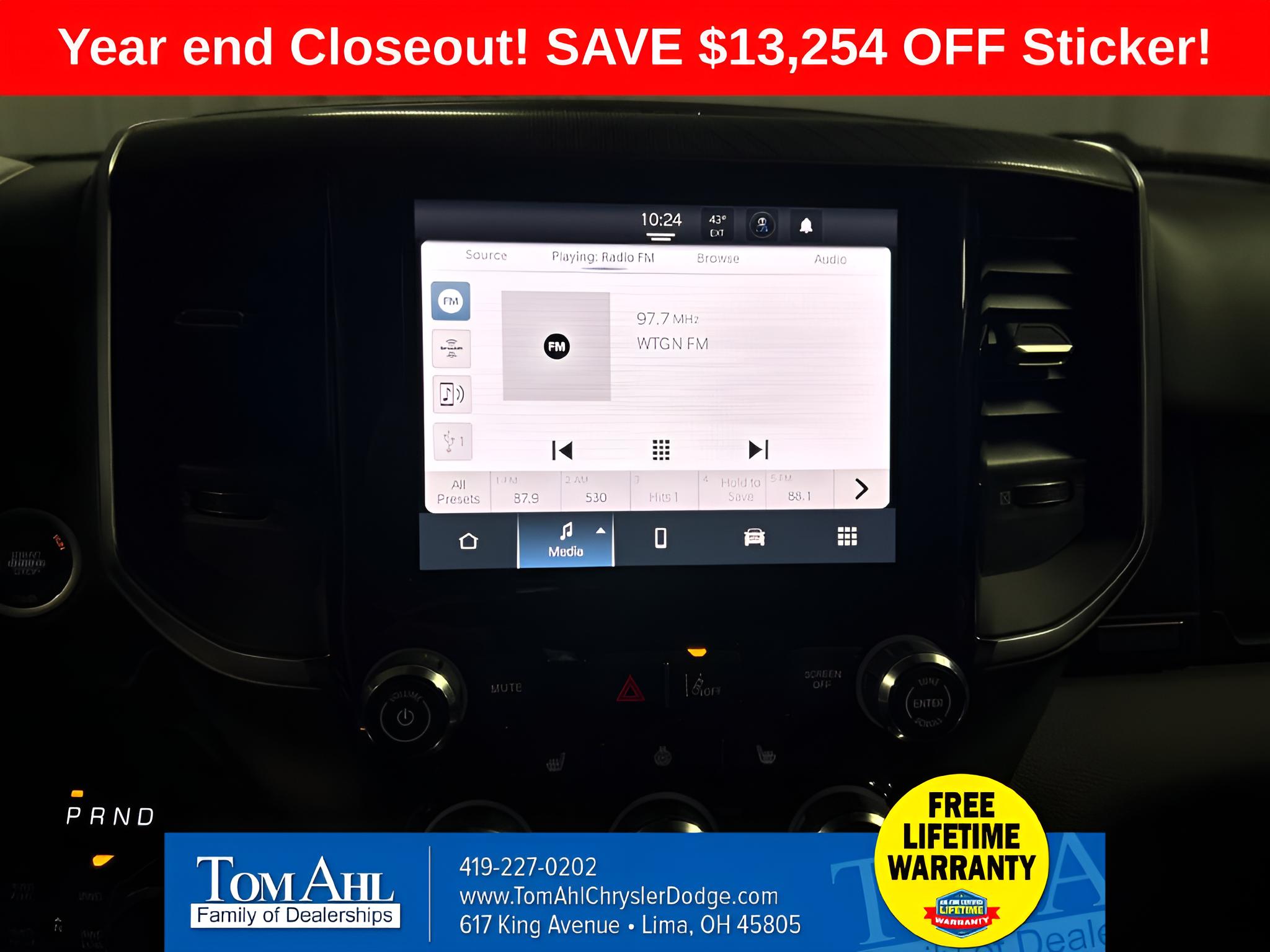 2026 RAM Ram 1500 RAM 1500 BIG HORN CREW CAB 4X4 5'7' BOX