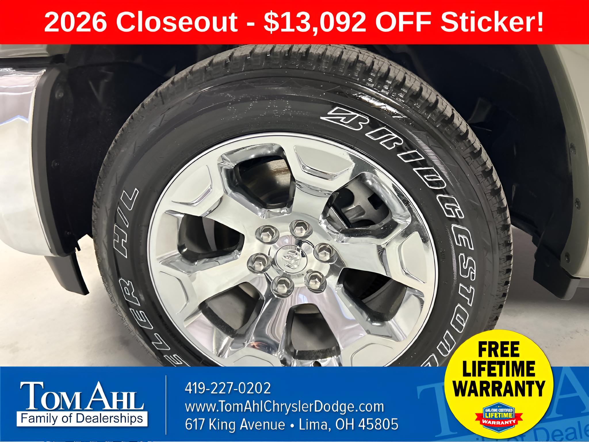 2026 RAM Ram 1500 RAM 1500 BIG HORN CREW CAB 4X4 5'7' BOX
