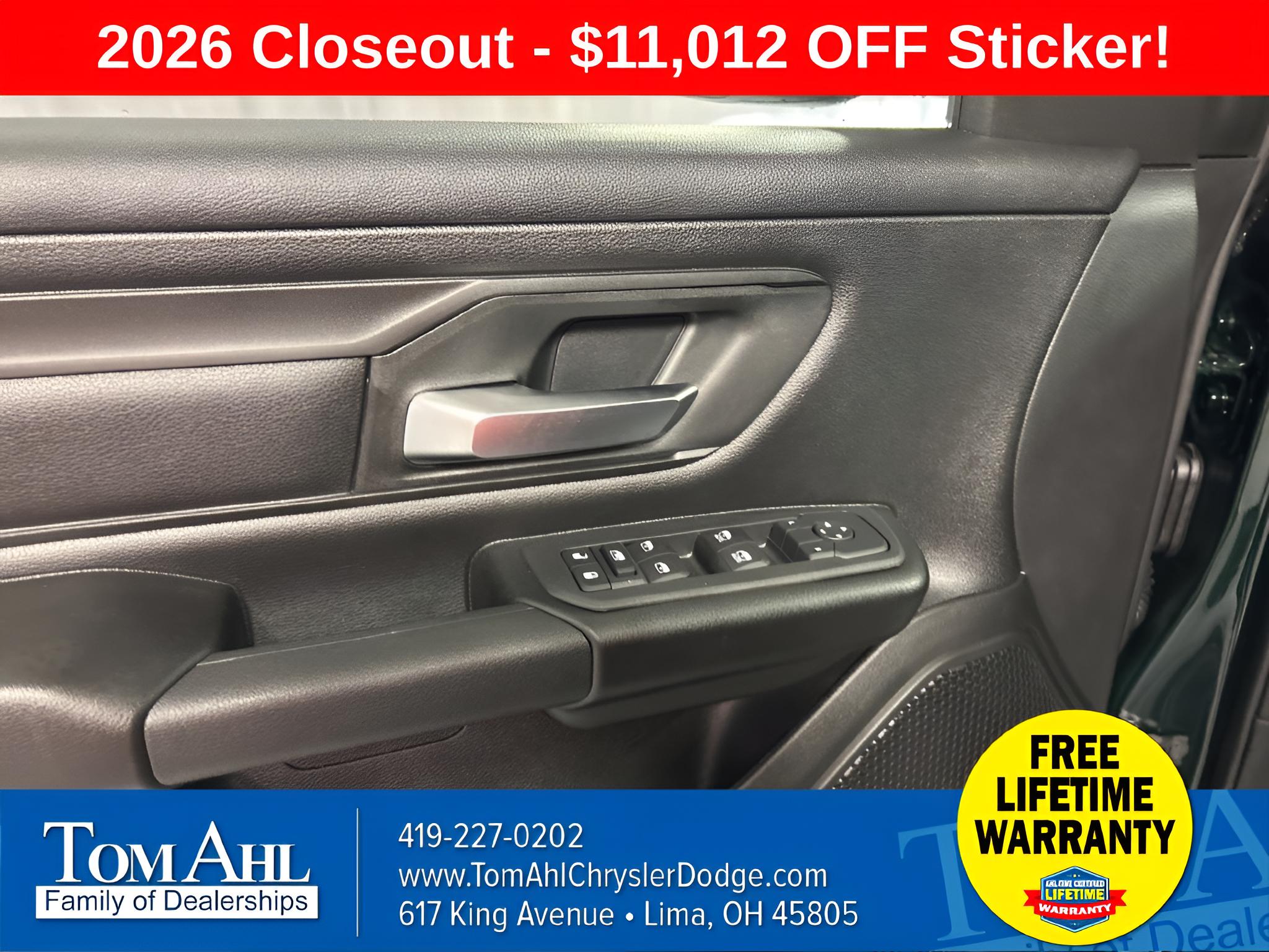 2026 RAM Ram 1500 RAM 1500 WARLOCK CREW CAB 4X4 5'7' BOX