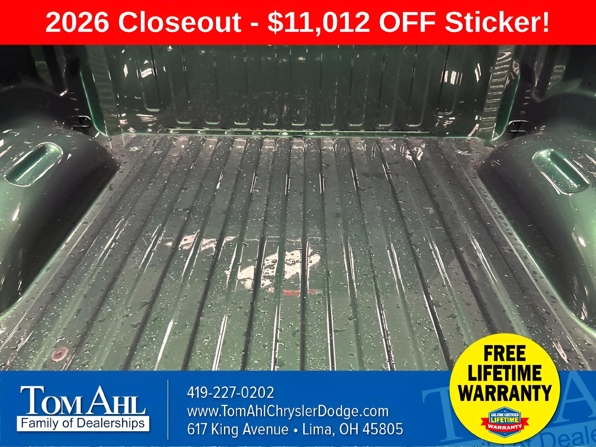 2026 RAM Ram 1500 RAM 1500 WARLOCK CREW CAB 4X4 5'7' BOX