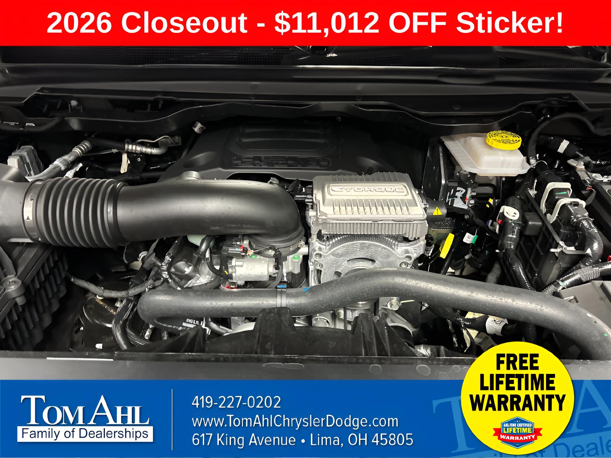 2026 RAM Ram 1500 RAM 1500 WARLOCK CREW CAB 4X4 5'7' BOX