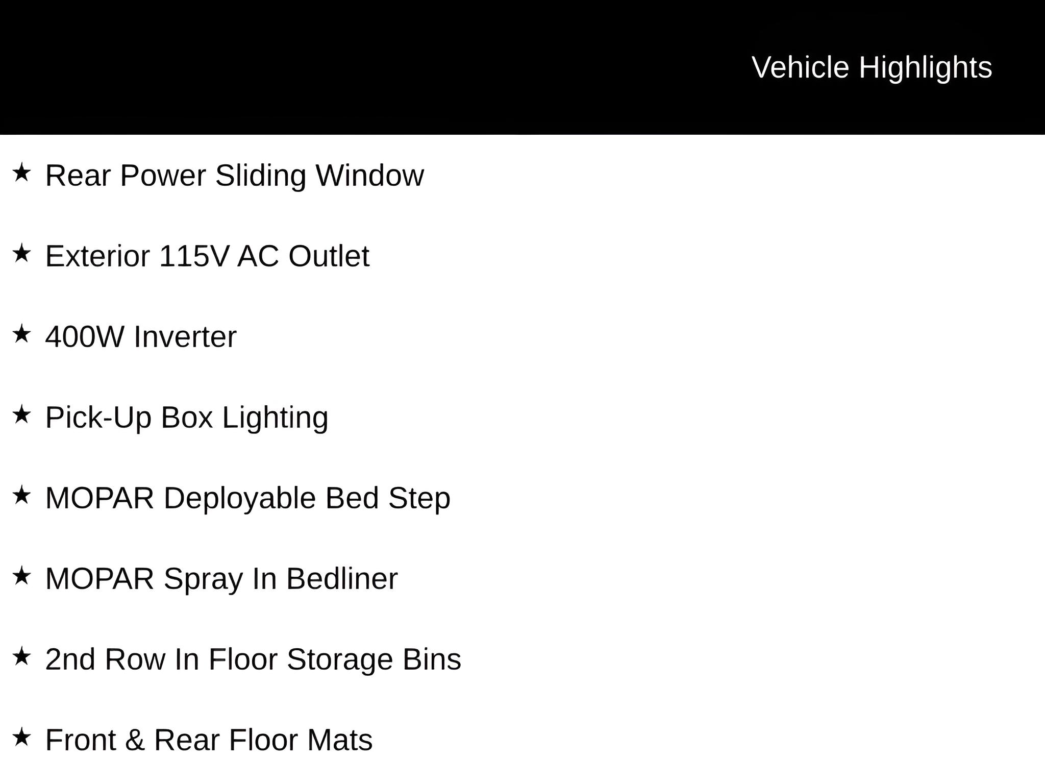 2025 RAM 1500 Tradesman Crew Cab 4x4 6'4' Box