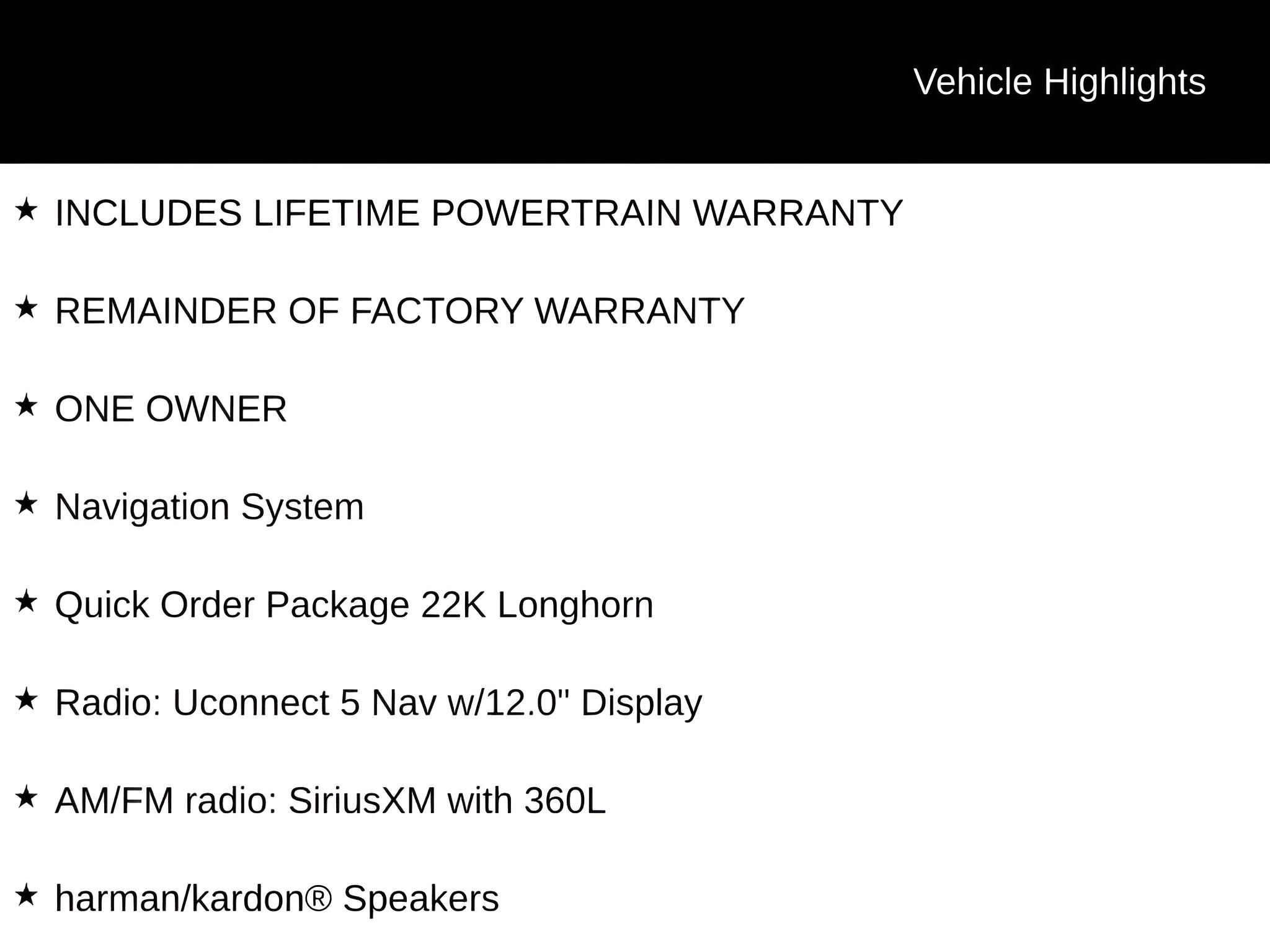 2025 RAM 1500 Limited Longhorn Crew Cab 4x4 6'4' Box