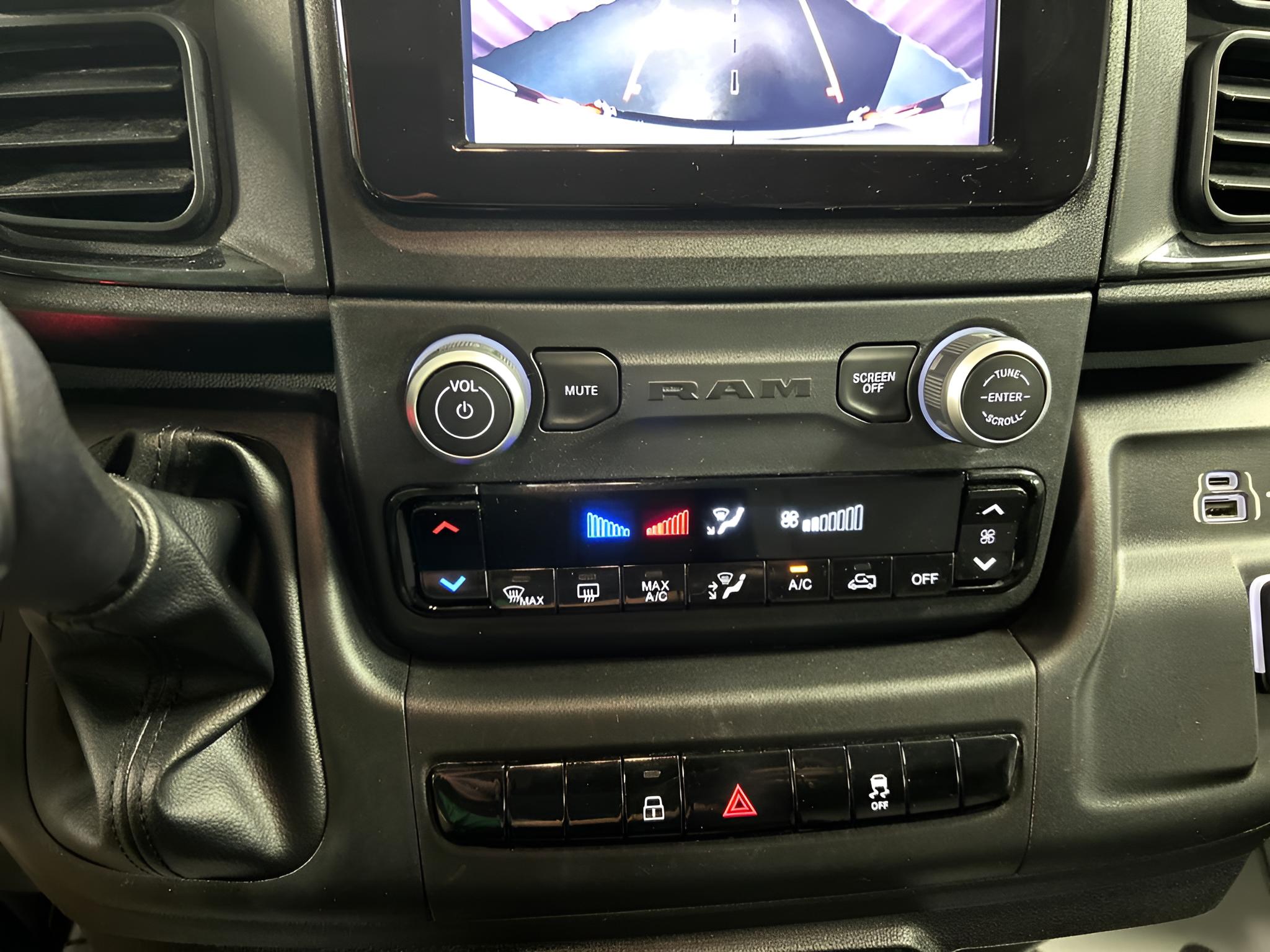 2025 RAM ProMaster 2500 Cargo Van Tradesman Low Roof 136' WB w/Pass Seat
