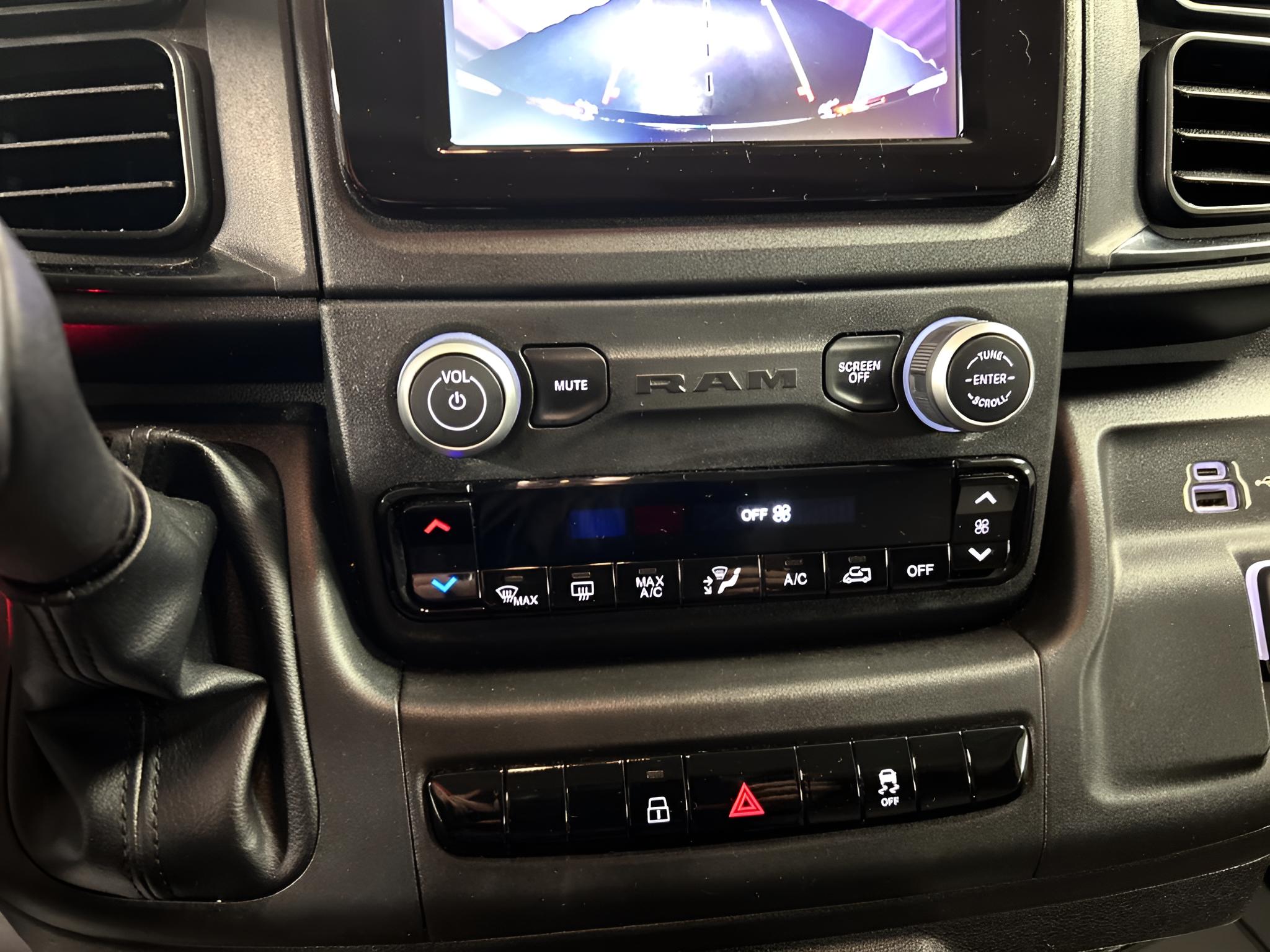 2025 RAM ProMaster 2500 Cargo Van Tradesman Low Roof 136' WB w/Pass Seat