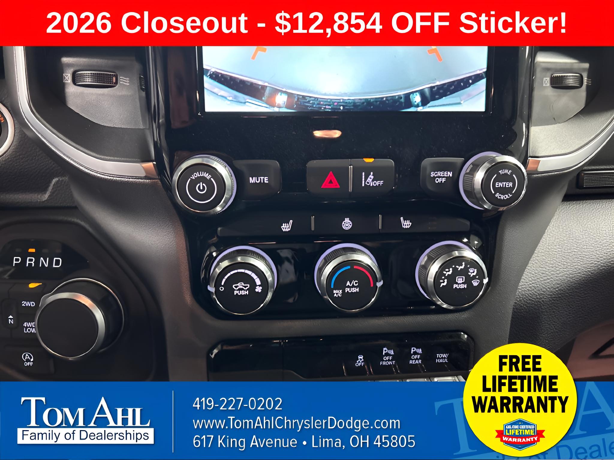 2026 RAM Ram 1500 RAM 1500 BIG HORN CREW CAB 4X4 5'7' BOX