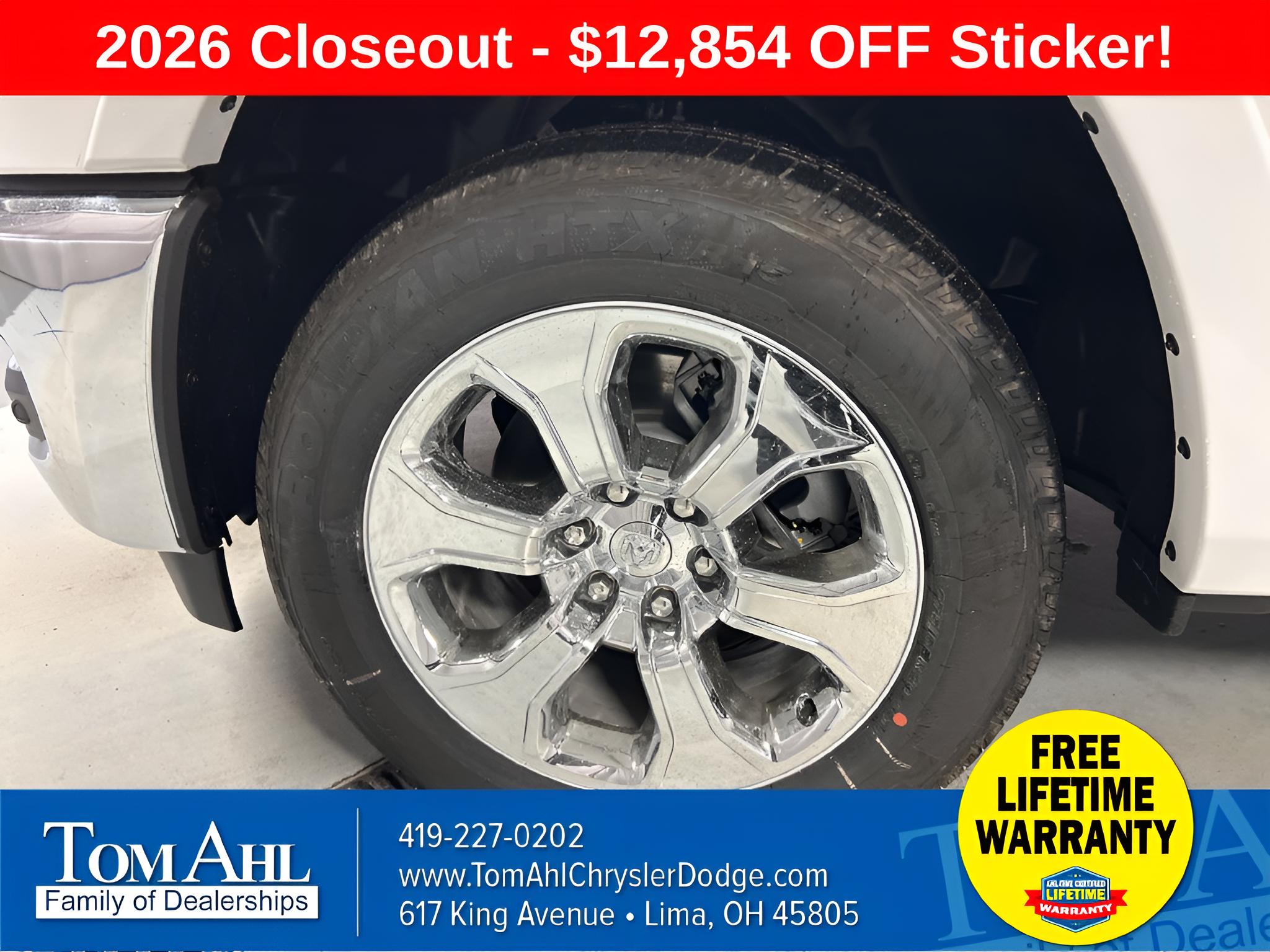 2026 RAM Ram 1500 RAM 1500 BIG HORN CREW CAB 4X4 5'7' BOX