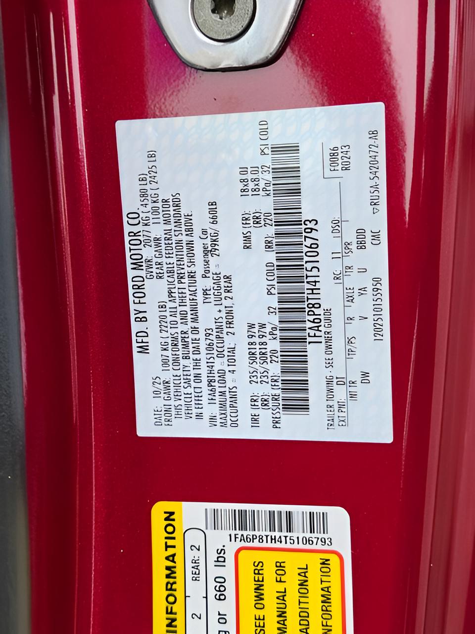 2026 Ford Mustang EcoBoost