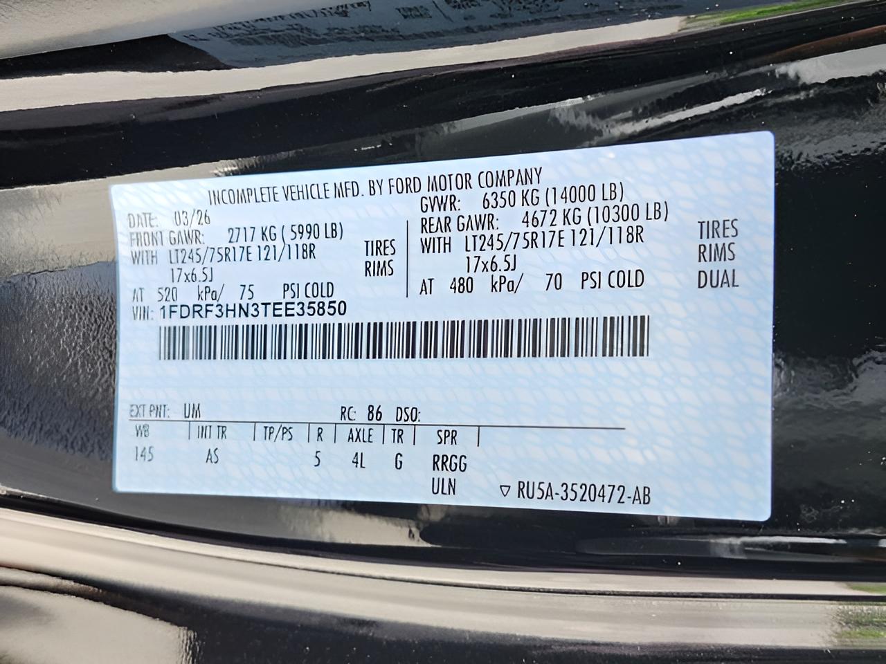 2026 Ford F-350SD XL DRW