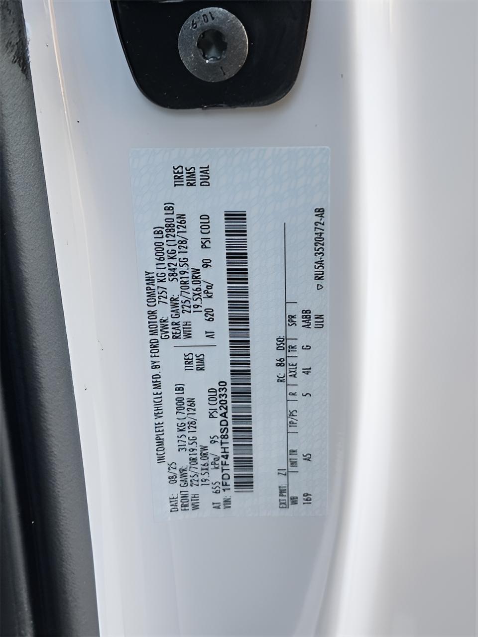 2025 Ford F-450SD XL DRW