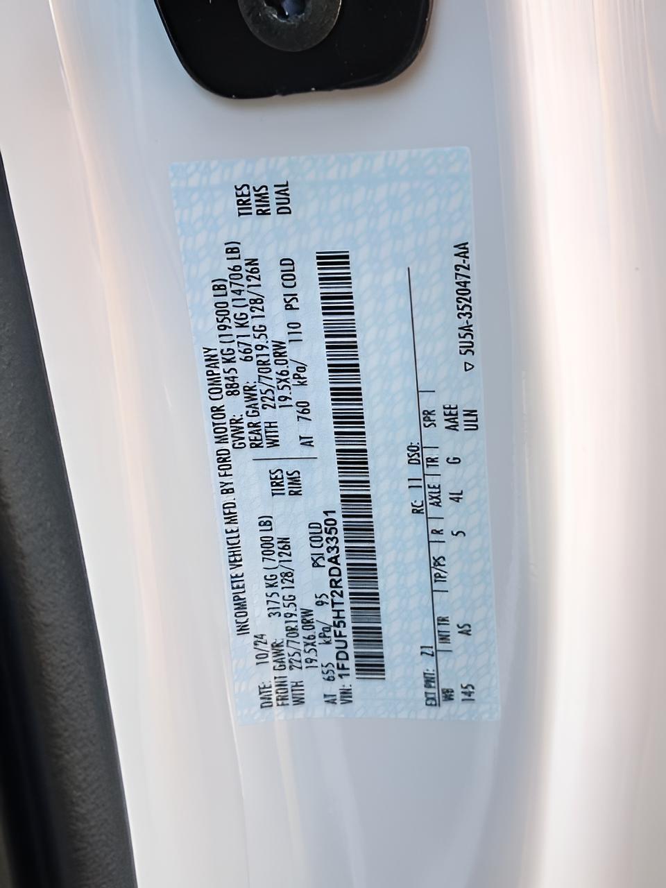 2024 Ford F-550SD XL DRW