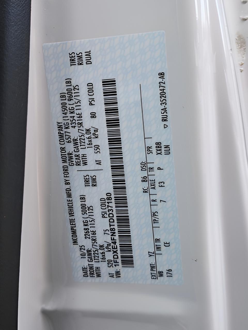 2026 Ford E-450SD Base DRW