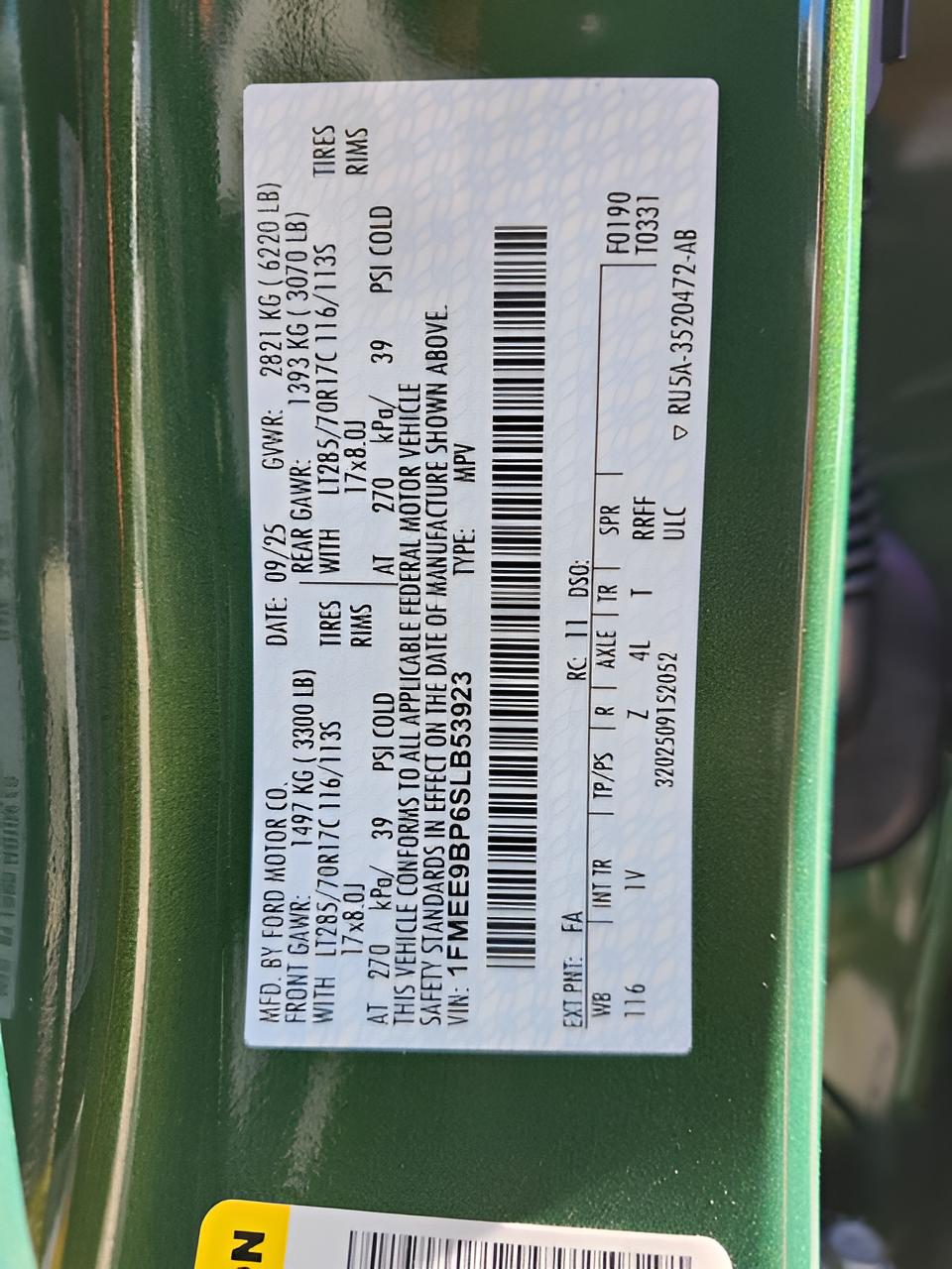 2025 Ford Bronco Badlands