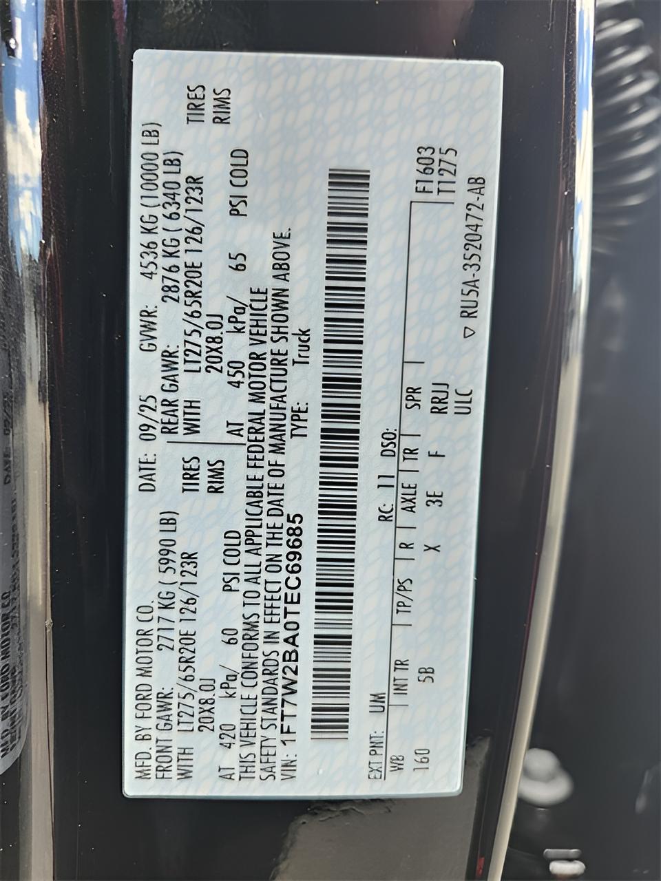 2026 Ford F-250SD Lariat