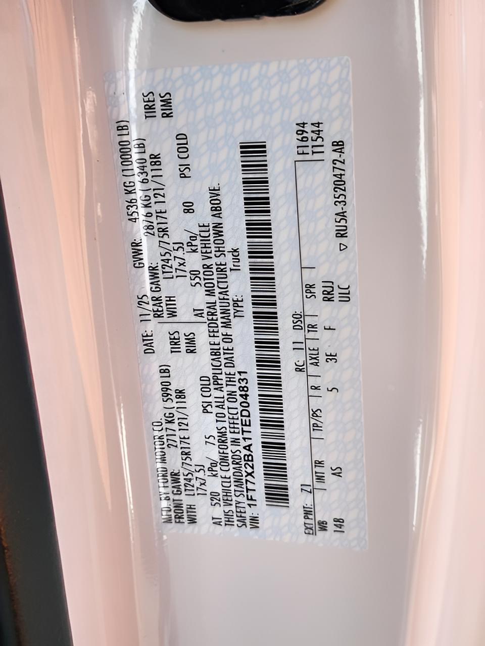 2026 Ford F-250SD XL