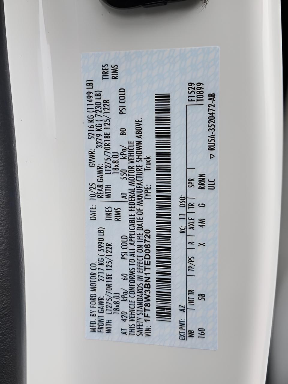 2026 Ford F-350SD Lariat