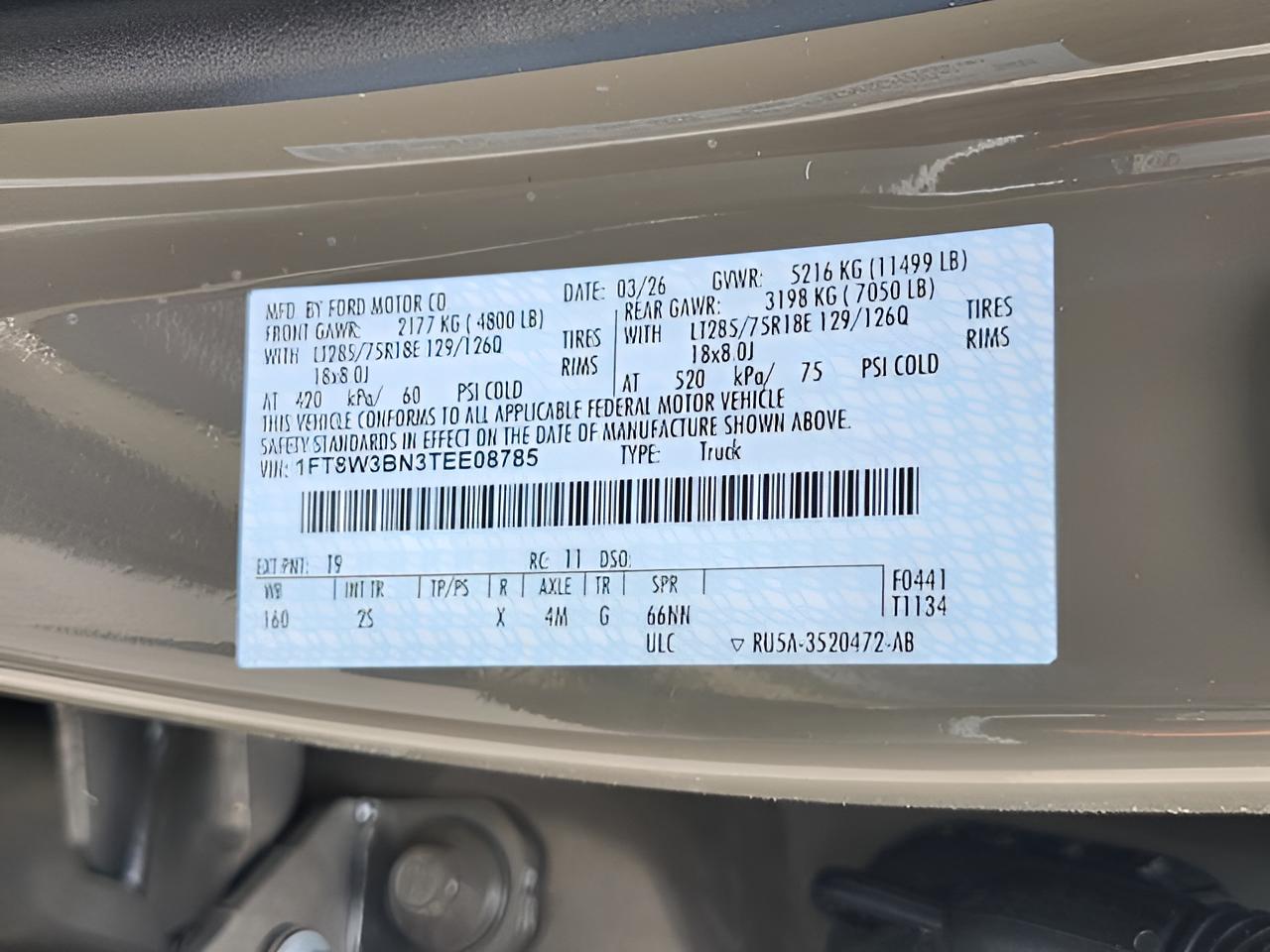 2026 Ford F-350SD XLT