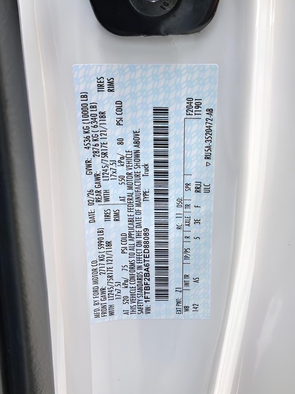 2026 Ford F-250SD XL