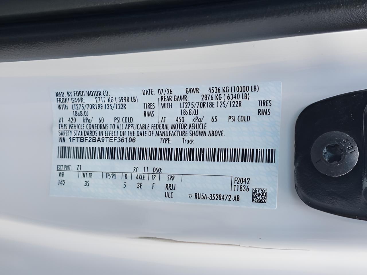 2026 Ford F-250SD XLT