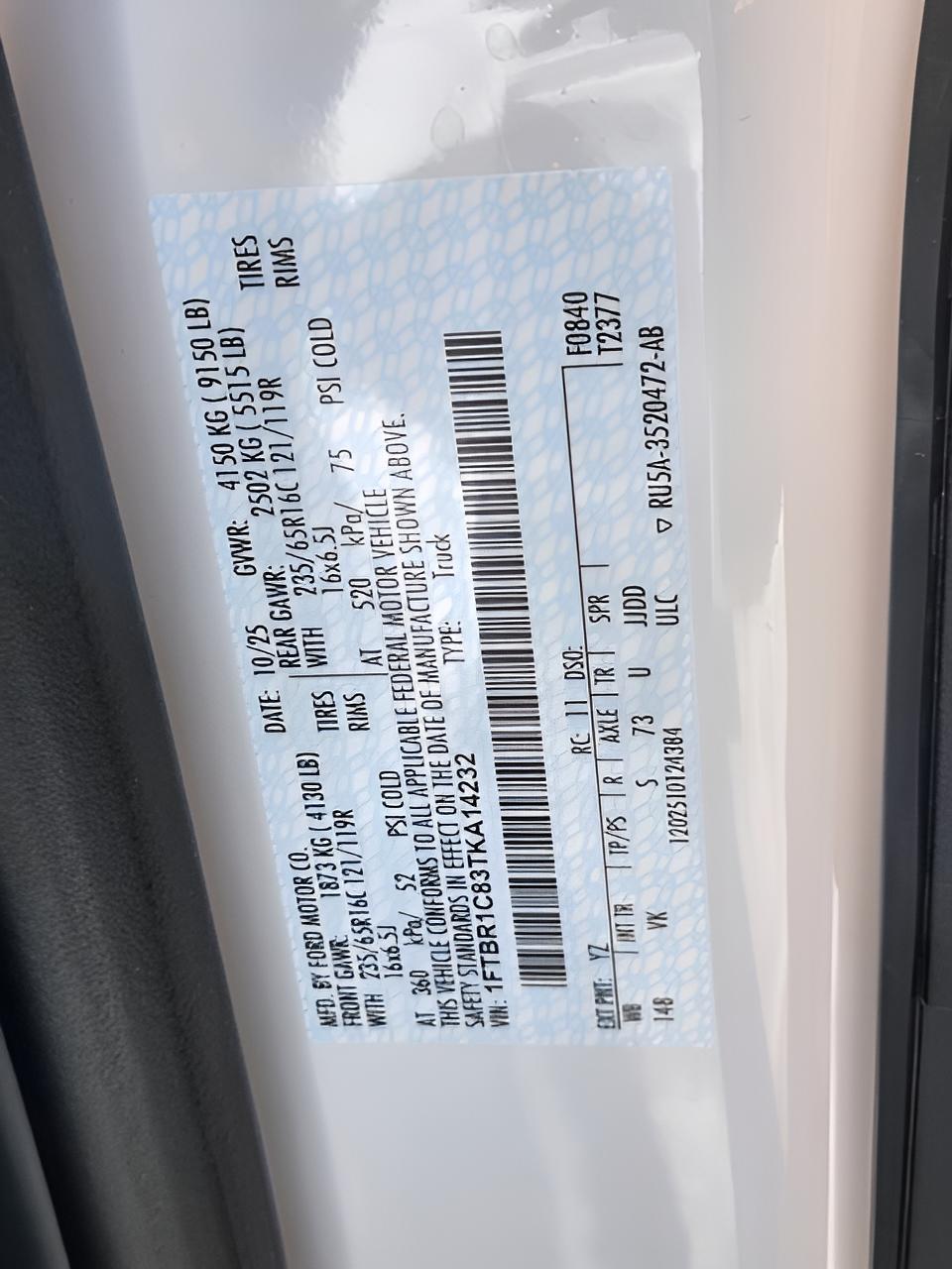 2026 Ford Transit-250 Base