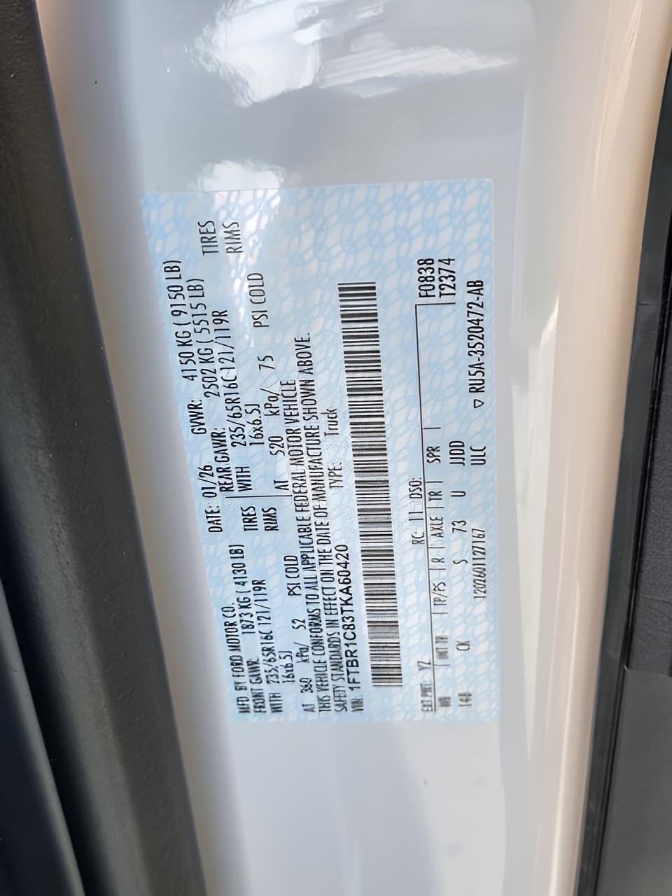2026 Ford Transit-250 Base