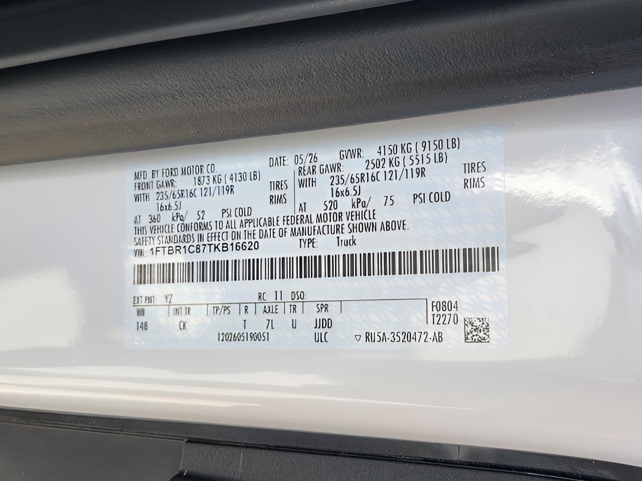 2026 Ford Transit-250 Base
