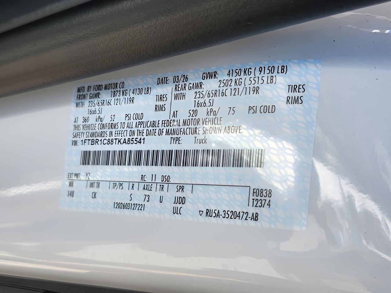 2026 Ford Transit-250 Base