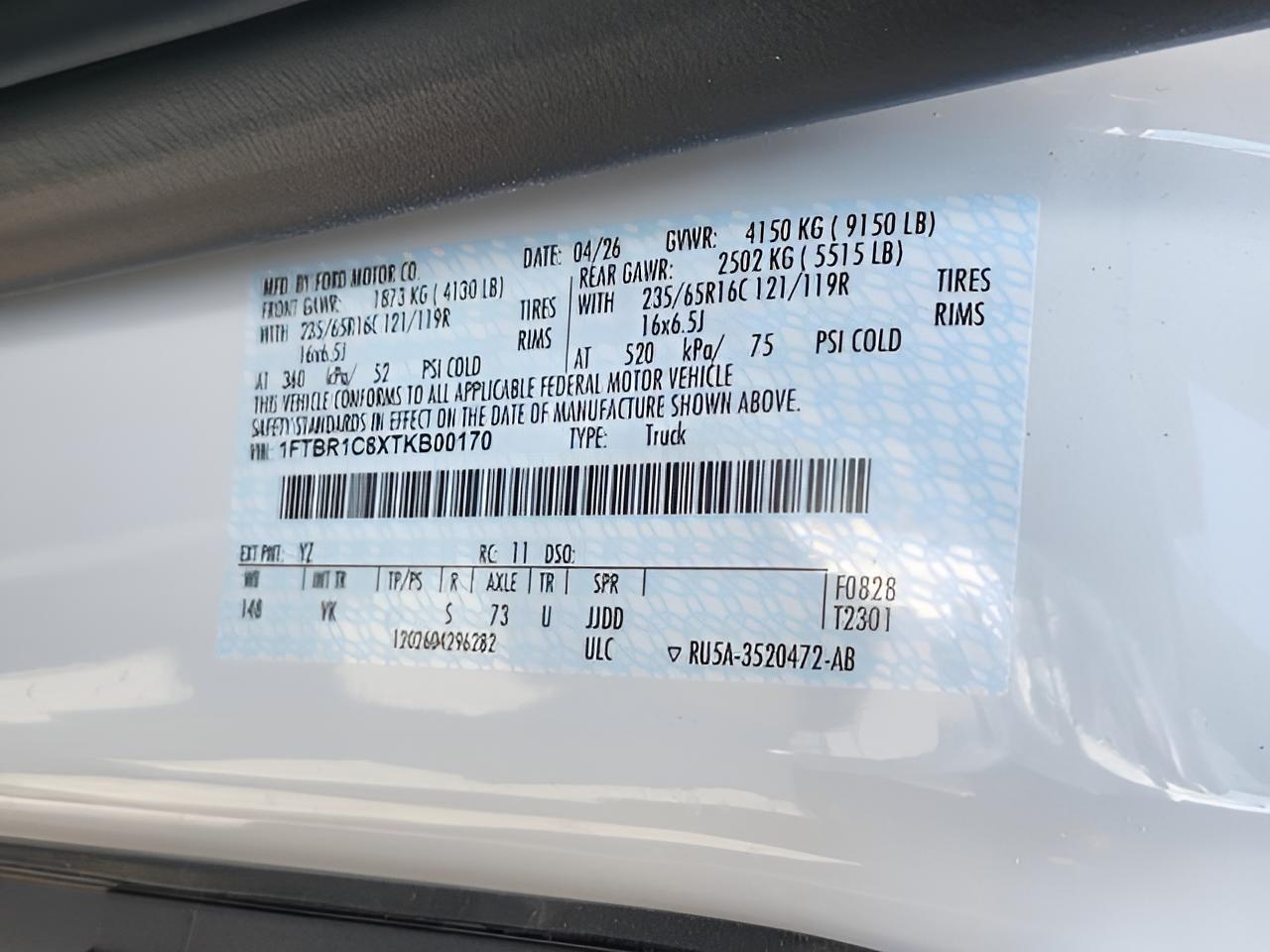 2026 Ford Transit-250 Base