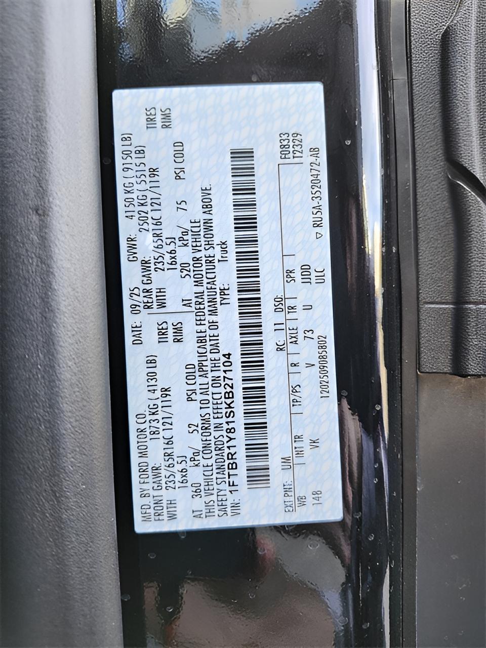 2025 Ford Transit-250 Base