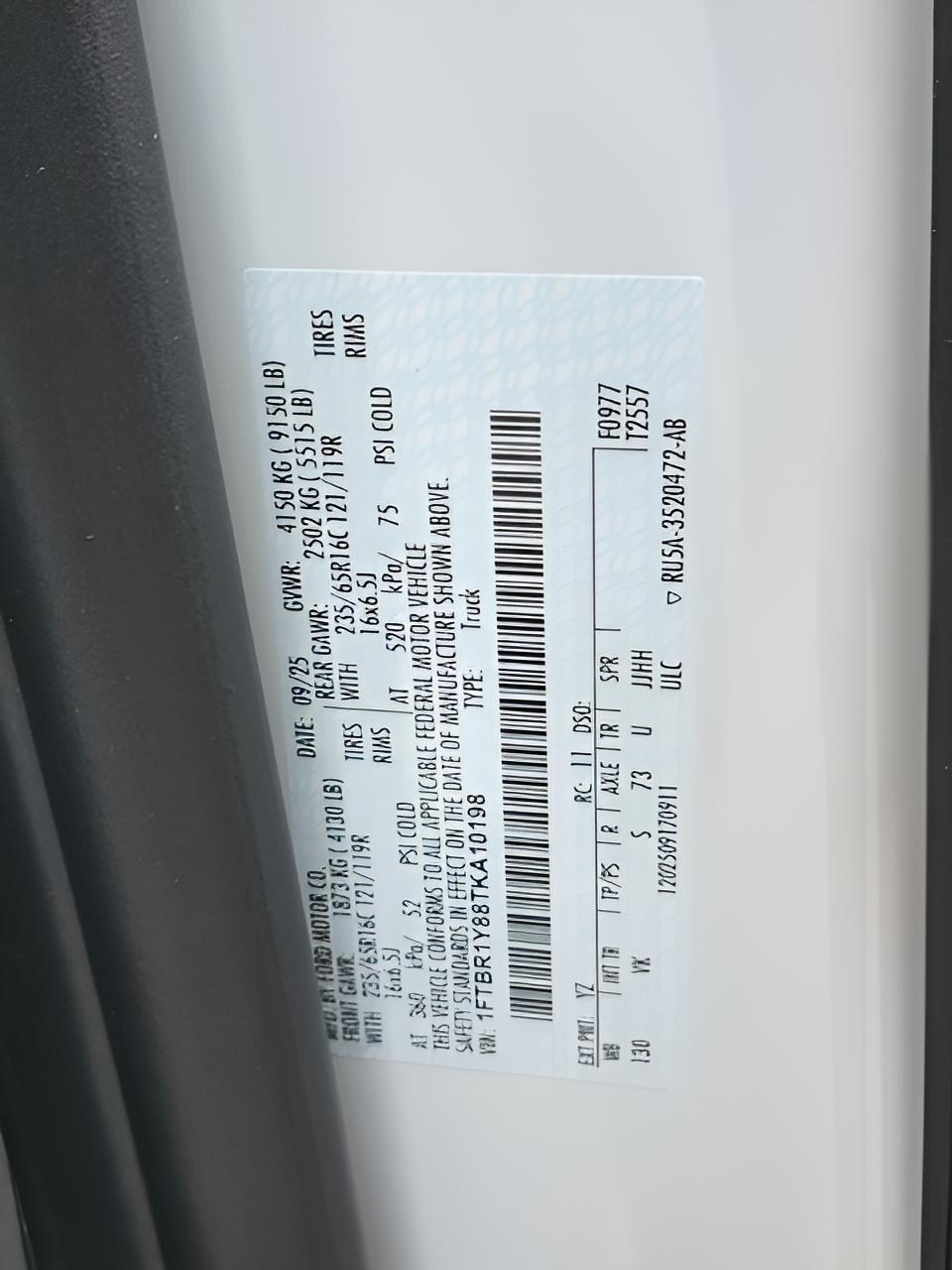 2026 Ford Transit-250 Base