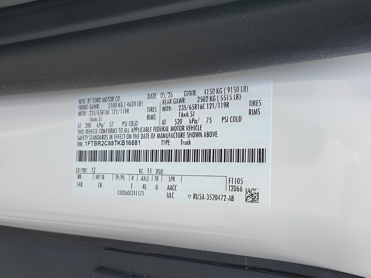 2026 Ford Transit-250 Base