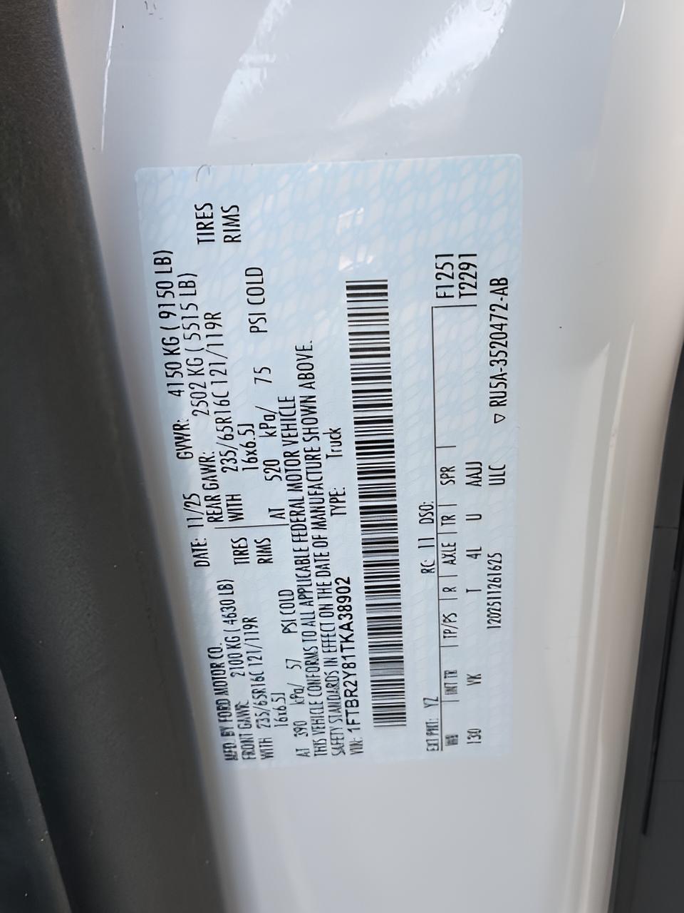 2026 Ford Transit-250 Base