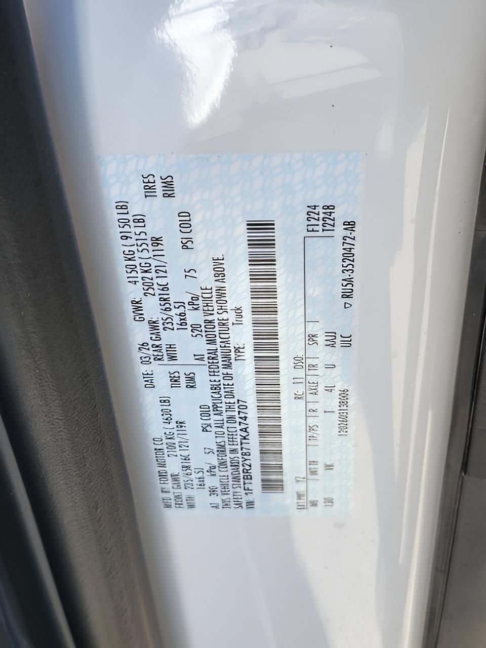 2026 Ford Transit-250 Base